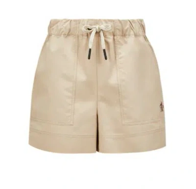Moncler Grenoble Shorts In Neutral