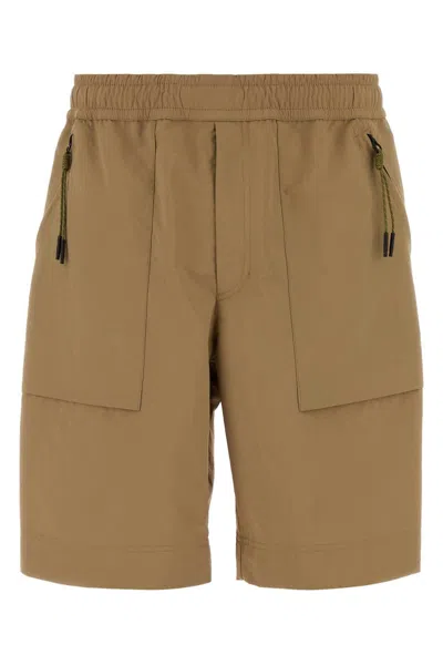Moncler Grenoble Shorts In Brown