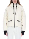 Moncler Grenoble Ski Jacket Allesaz With Hood In Neutral