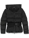 Moncler Grenoble Ski Jacket Bouquet In Black