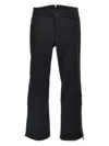 Moncler Comfortable Trousers Featuring Zippered Pockets In Black