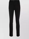 Moncler Grenoble Slim Fit Stretch Trousers In Black