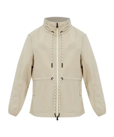 Moncler Grenoble Soulare Hooded Jacket In White