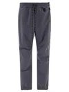 Moncler Dark Grey Polyester Padded Joggers