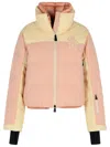Moncler Grenoble 'stennes' Pink Polyamide Blend Down Jacket Women In Pink