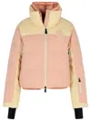Moncler Grenoble 'stennes' Pink Polyamide Blend Down Jacket Women In Pink