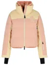 Moncler Grenoble 'stennes' Pink Polyamide Blend Down Jacket Women In Pink