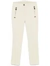 Moncler Grenoble Stretch Twill Trousers Clothing In Neutral