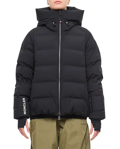 Moncler Suisses Ski Down Jacket In Black