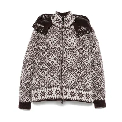 Moncler Banff Puffer Jacket In Multicolor