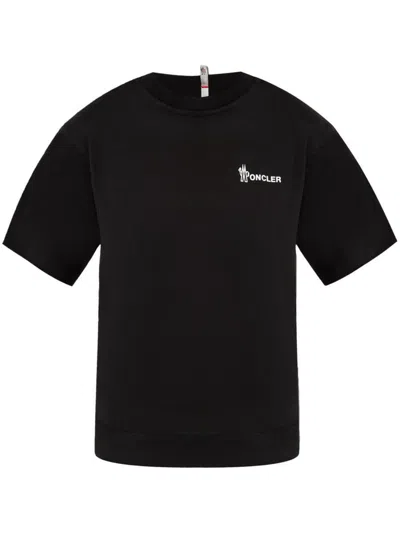 Moncler Grenoble T-shirts And Polos In Black