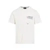 Moncler Short Sleeve Graphic T-shirt Pocket In White