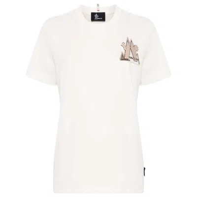 Moncler Grenoble T-shirts In White