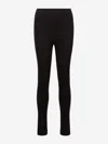 Moncler Brand-embossed Slim-fit High-rise Stretch-woven Leggings