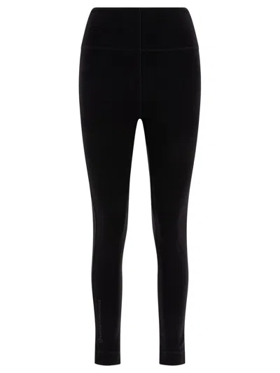 Moncler Grenoble Technical Jersey Leggings In Black