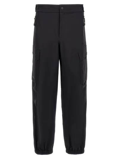 Moncler Grenoble Technical Jersey Trousers In Black