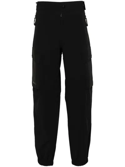 Moncler Grenoble Technical Jersey Trousers In Black