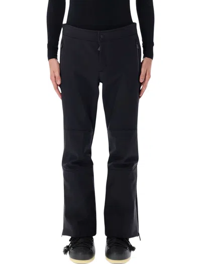 Moncler Grenoble Technical Poplin Ski Trousers In Black