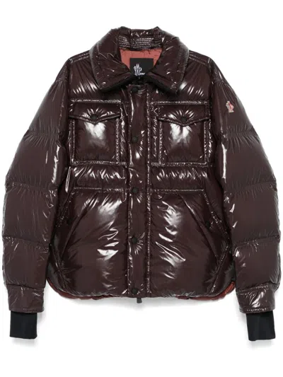 MONCLER GRENOBLE TECKA GLOSSY FINISH DOWN JACKET