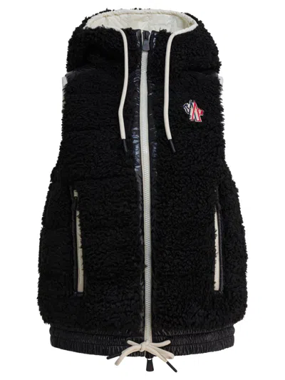 MONCLER MONCLER GRENOBLE "TEDDY" SLEEVELESS JACKET