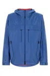 Moncler Grenoble Blue Polyester Thurn Down Jacket In Blue