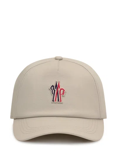 Moncler Grenoble Trendy Cotton Hat In Panna