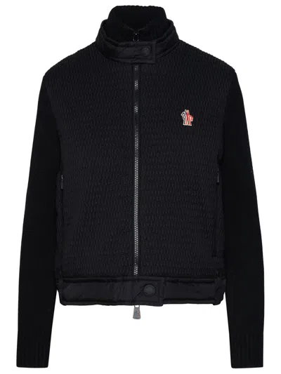 Moncler Grenoble Tricot Cardigan In Black