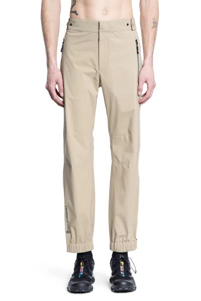 Moncler Grenoble Trousers In Beige