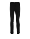 Moncler Grenoble Slim Fit Stretch Trousers In Black