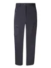 Moncler Multi-pocket Wide Pants In Black