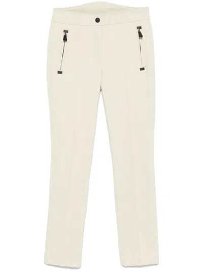 MONCLER MONCLER GRENOBLE TROUSERS WHITE