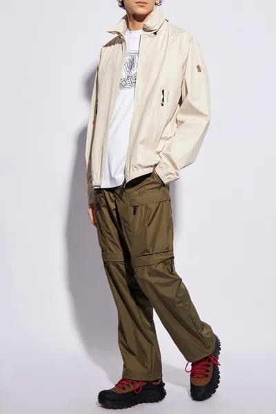 Moncler Grenoble Trousers With A Detachable Panels In Green