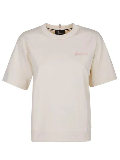 Moncler Grenoble Tshirt In Neutral