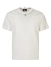 Moncler Grenoble Logo Printed Crewneck T-shirt In White