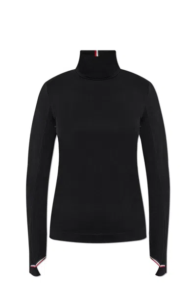 Moncler Grenoble Turtleneck Knitted Jumper In Black