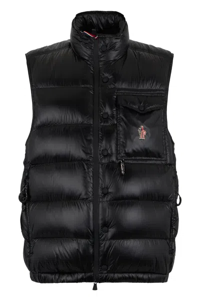 Moncler Grenoble Uychi Padded Vest In Black