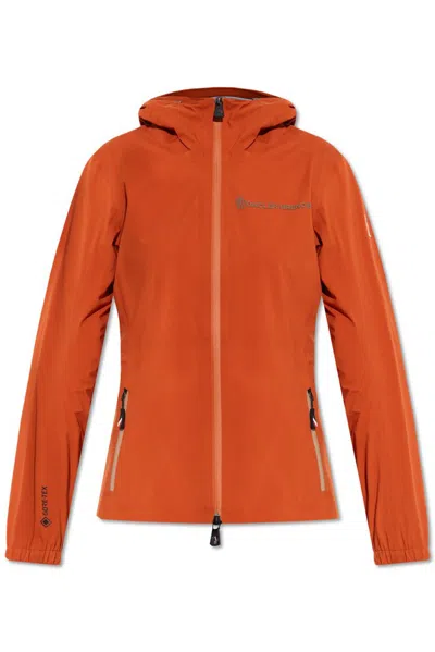 Moncler Valles Jacket In Orange
