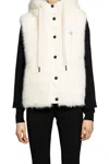 Moncler Grenoble Vests In White