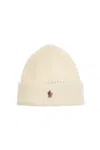 MONCLER MONCLER GRENOBLE VIRGIN WOOL BEANIE HAT IN EIGHT