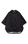 Moncler Vorassay Cape In Black