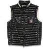 Moncler Grenoble Women Black Nylon Gumiane Down Jacket In Multicolor