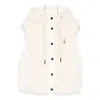 Moncler Grenoble Arve Down Vest In Neutral
