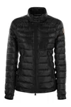 Moncler Black Walibi Short Down Jacket In Black