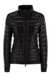 Moncler Grenoble Walibi Short Foldable Down Jacket In Black