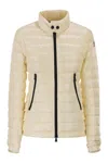 Moncler Grenoble Ivory Nylon Walibi Down Jacket In Neutral