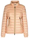 Moncler Walibi Slim Fit Down Jacket In Pink