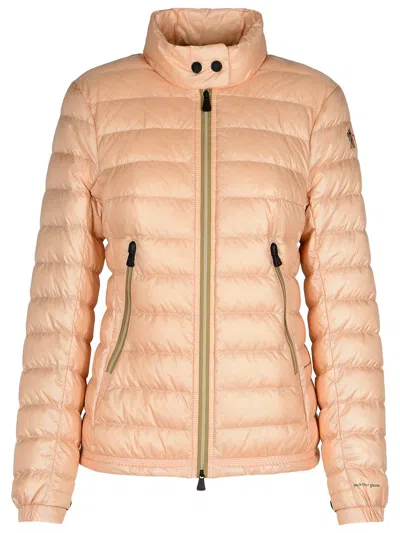 MONCLER MONCLER GRENOBLE 'WALIBI' PINK POLYAMIDE DOWN JACKET WOMEN