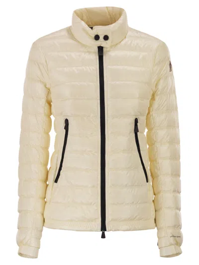 Moncler Grenoble Walibi Short Down Jacket In Brown