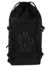 Moncler Grenoble Technical Water-repellent Backpack In Black