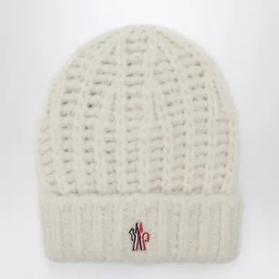 Moncler Grenoble Alpaca-blend Beanie In White